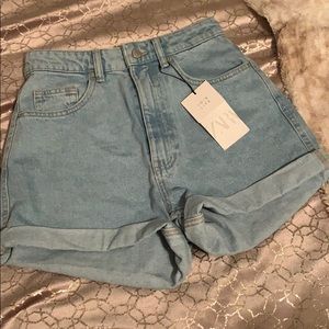 Denim Mom Jean Shorts